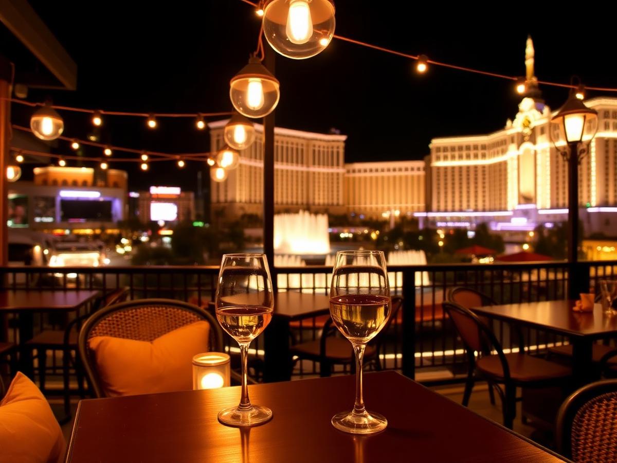 Mon Ami Gabi — Strip-side Parisian bistro, perfect for a first date